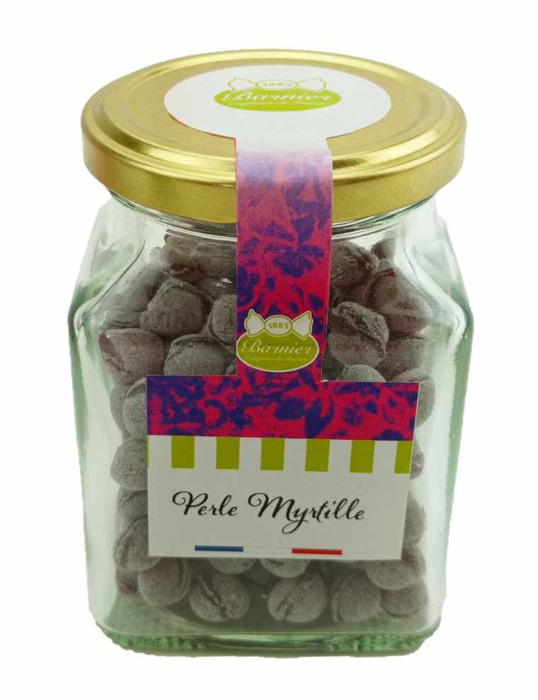 Perles Myrtille pot verre...